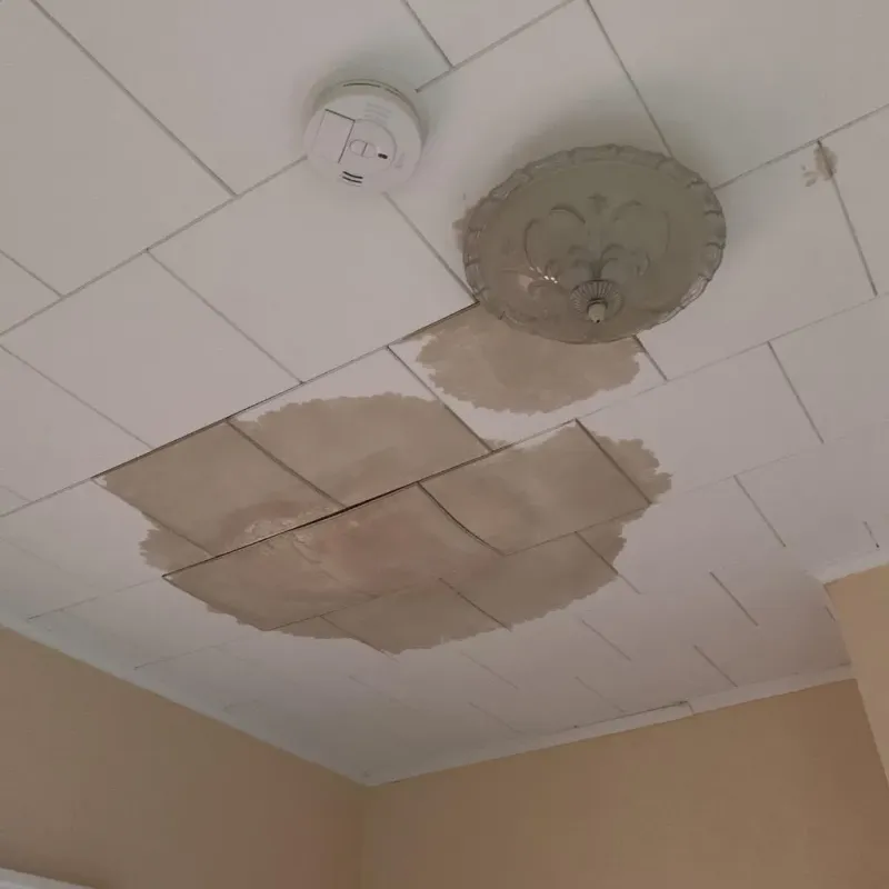 Ceiling Water Damage Repair in Colchester, CT