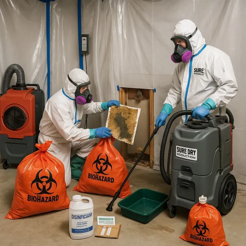 Contaminated Water Handling Protocols process in Colchester, CT