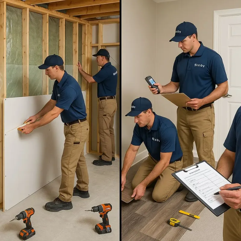 Repairs and Reconstruction process in Colchester, CT