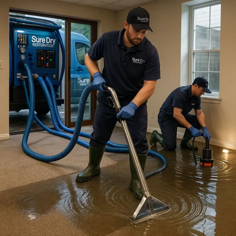 Water Extraction and Removal process in Colchester, CT